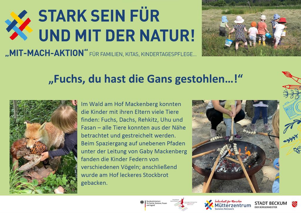 Fuchs, du hast die Gans gestohlen...!